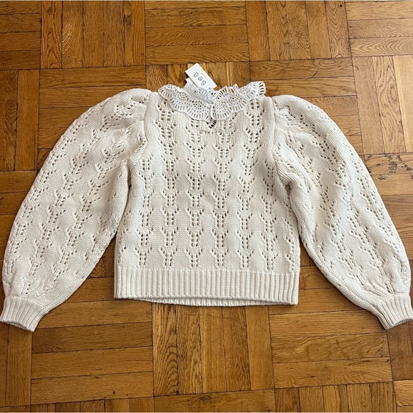 New -Sea
Patrizia Lace Combo Sweater - Picture 10 of 14